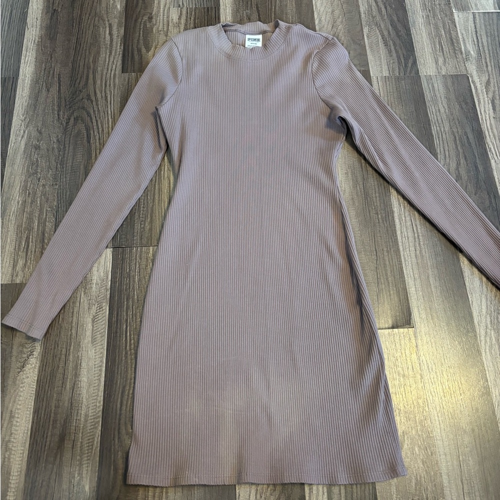 Victoria’s Secret Pink, mock neck long sleeve mini dress, medium. Never Worn.
